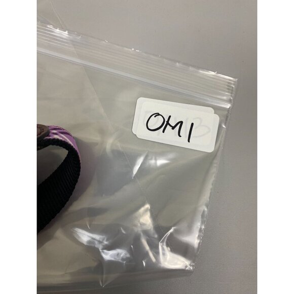 NEW Auburn Leathercrafters Belt size 26 Lavender Lattice Dog Collar Plaid NWT - Picture 6 of 6